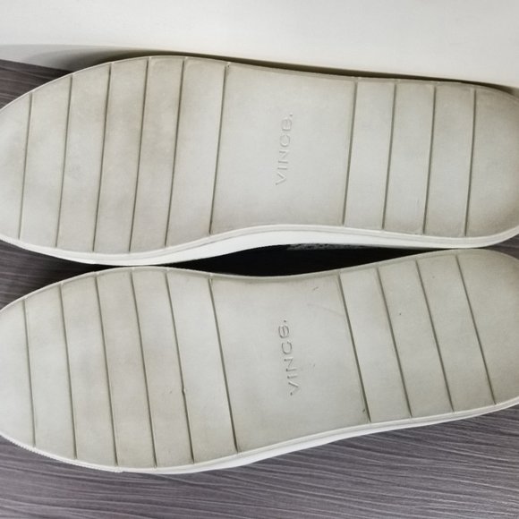 Vince Blair Yeti Knit Slip-On Skate Sneakers, Black & White, Womens Sizes 9 & 10 - Picture 9 of 9